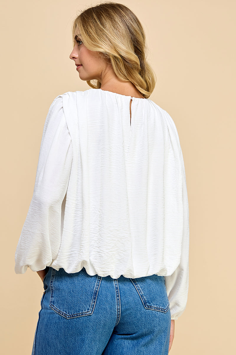 RT127 - Ruched Blouse