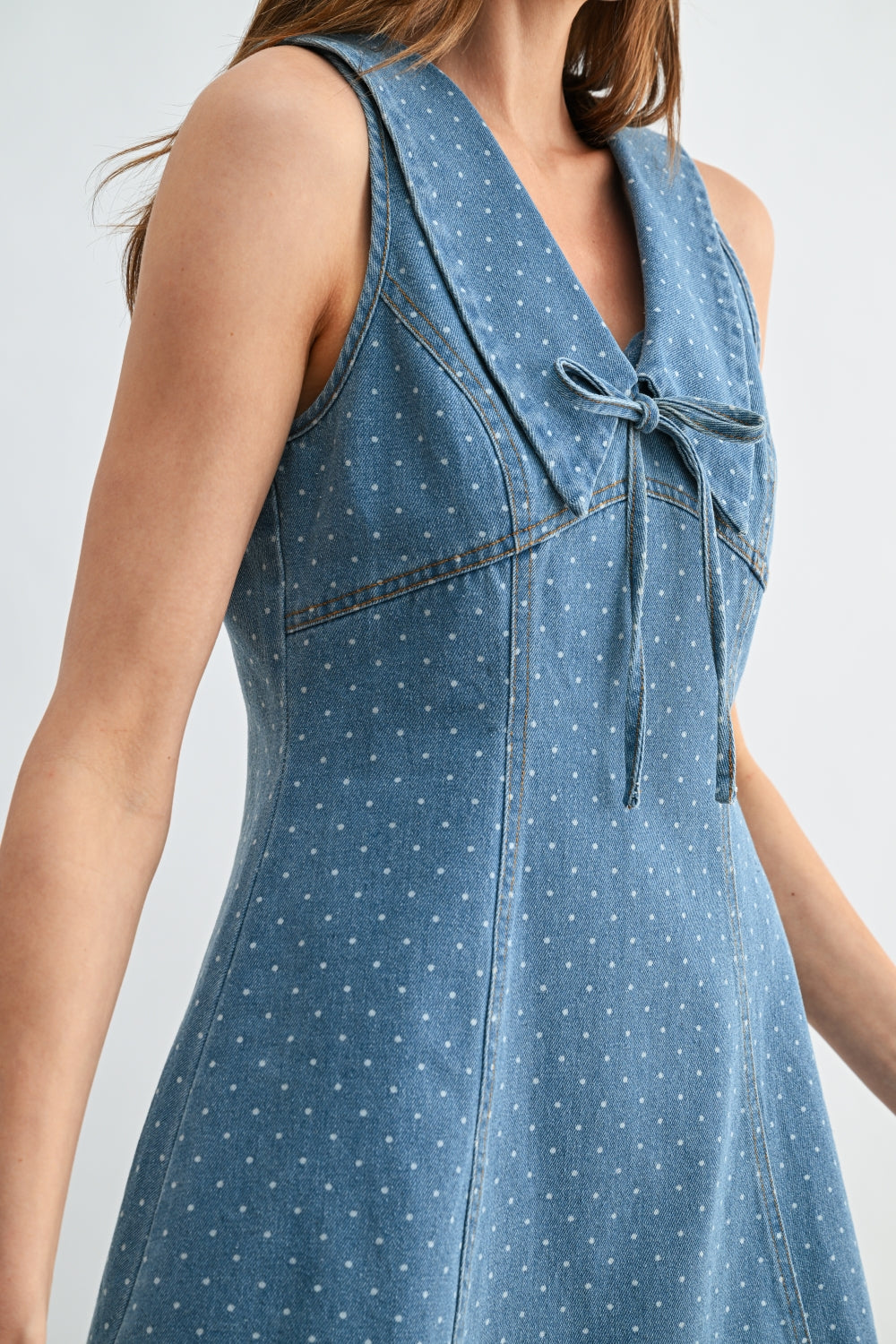 RD353_DENIM POLKA