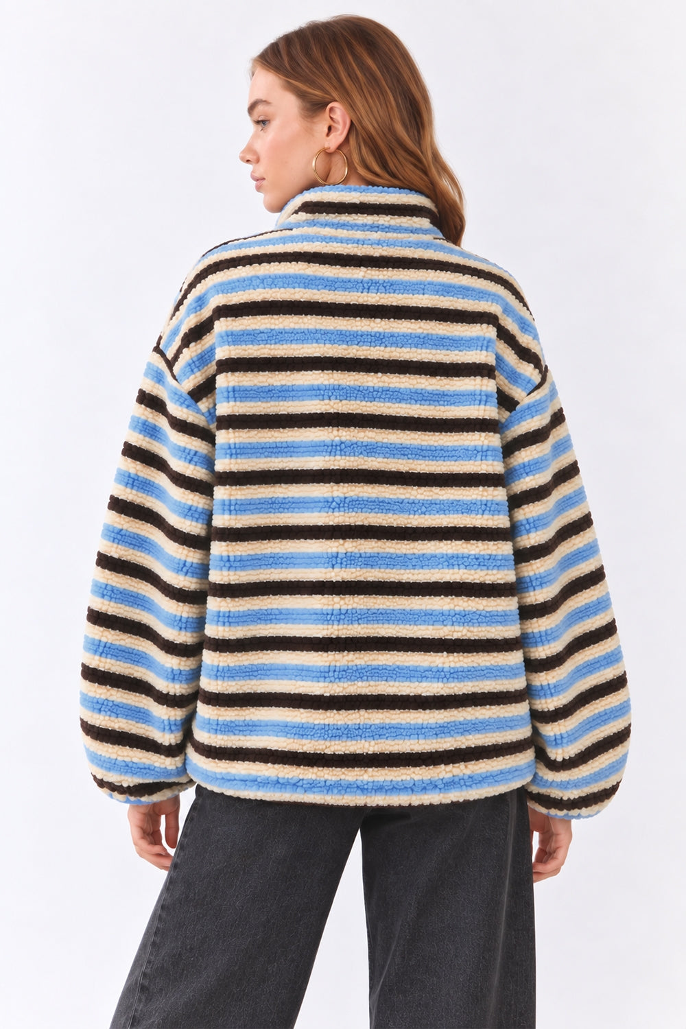 RT297_BROWN MULTI STRIPE