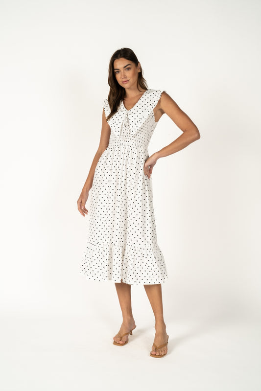 RD253_WHITE BLACK POLKA