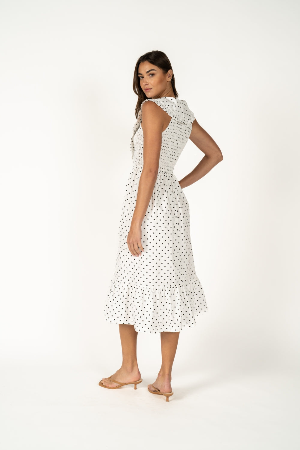 RD253_WHITE BLACK POLKA