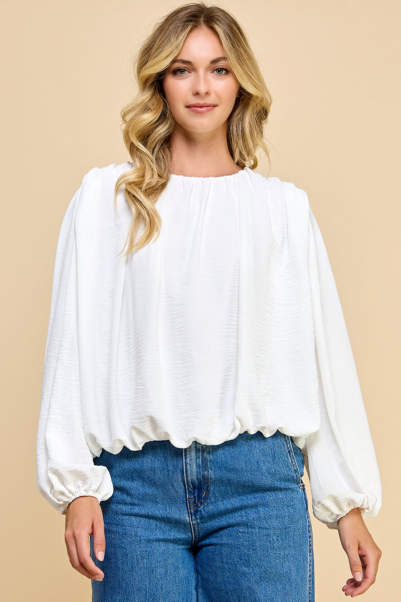 RT127 - Ruched Blouse