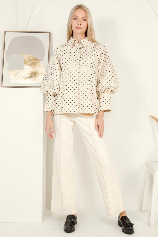 Statement Sleeve Shirt