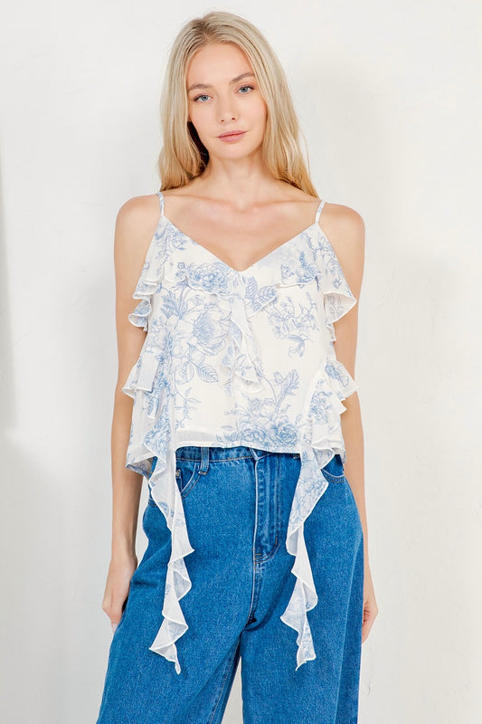 Ruffle Tank Top