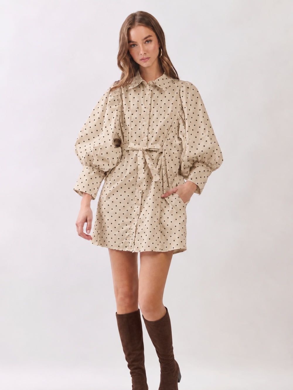 REMI245-P_TAUPE POLKA